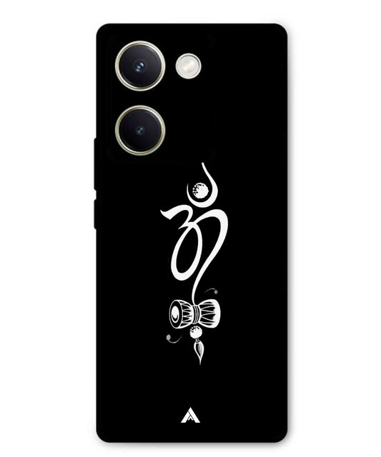 Om Namah Shivay Metal Back Cover Phone Case for Vivo Y200 Pro