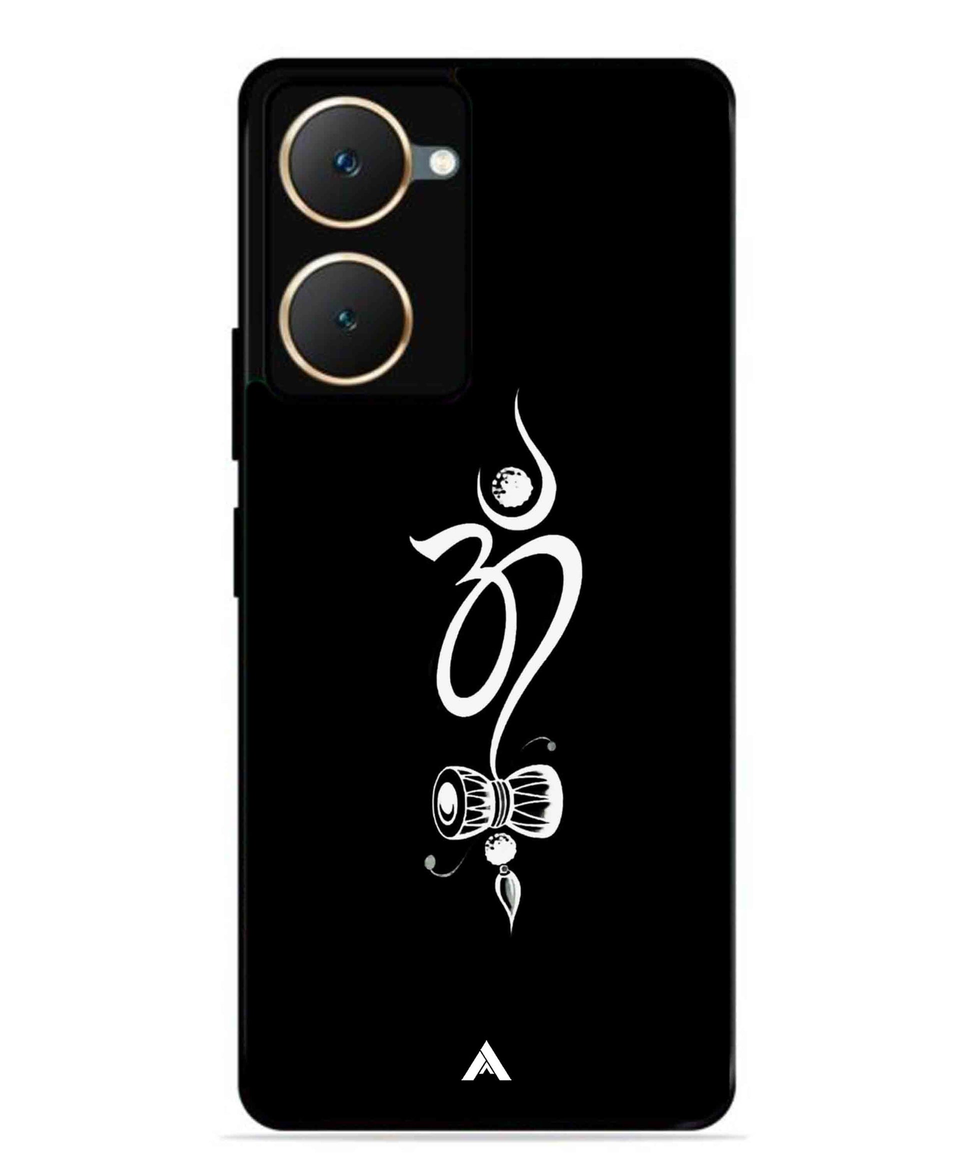 Om Namah Shivay Metal Back Cover Phone Case for Vivo Y28s