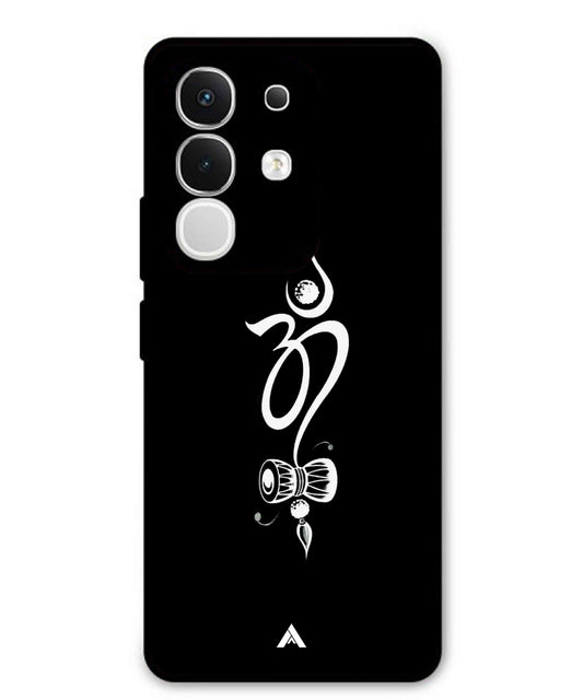 Om Namah Shivay Metal Back Cover Phone Case for Vivo Y29 4G