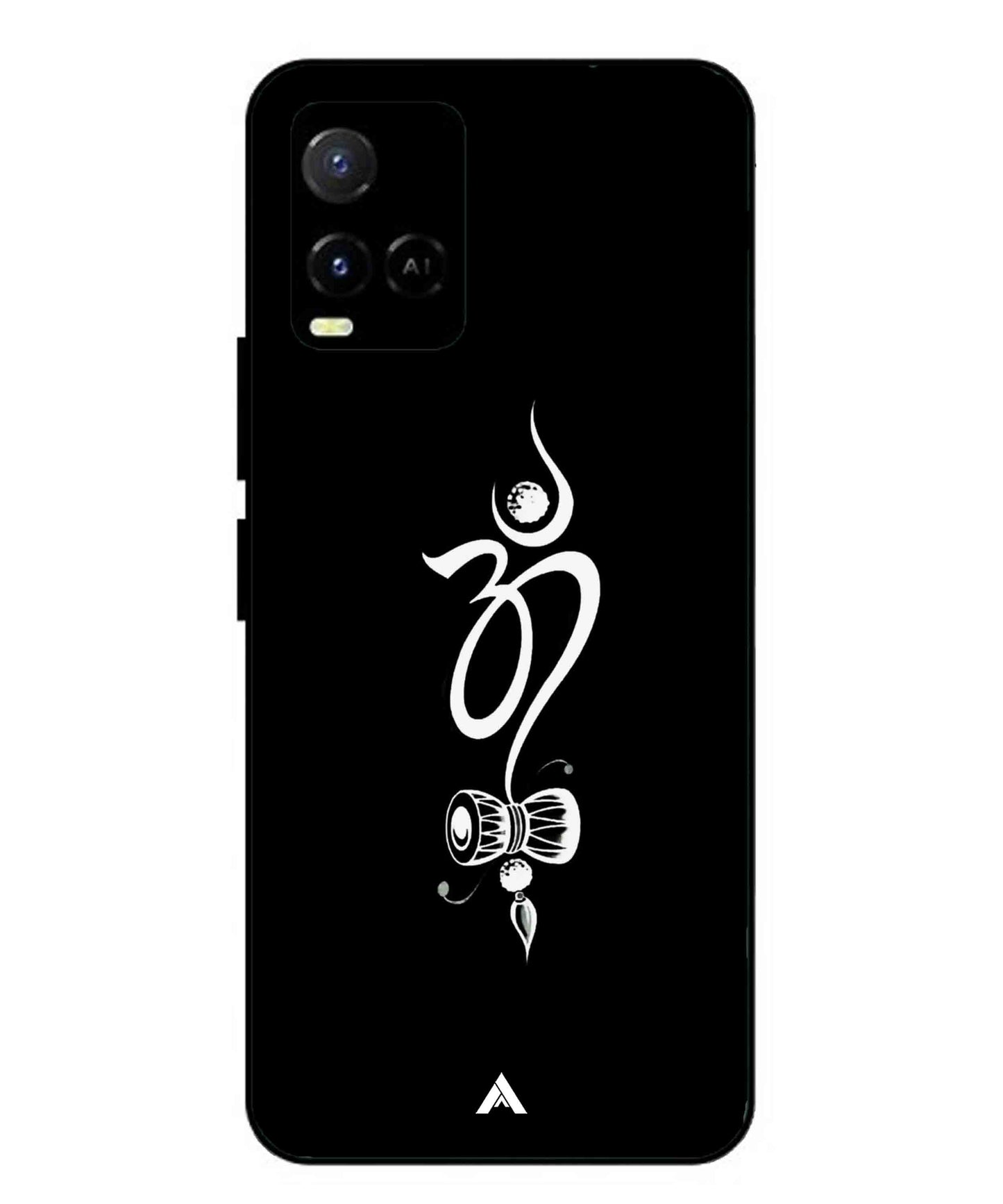 Om Namah Shivay Metal Back Cover Phone Case for Vivo Y33s