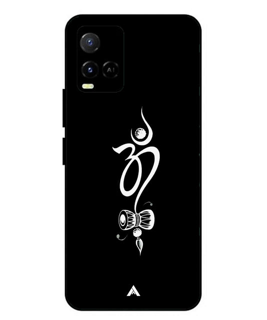 Om Namah Shivay Metal Back Cover Phone Case for Vivo Y36