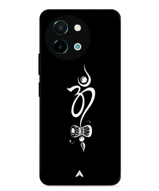 Om Namah Shivay Metal Back Cover Phone Case for Vivo Y38