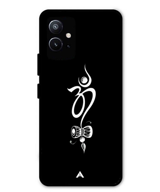 Om Namah Shivay Metal Back Cover Phone Case for Vivo Y75 5G