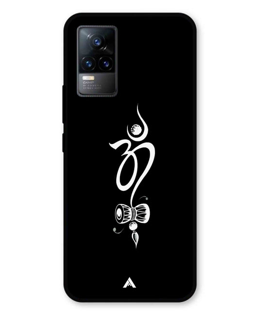 Om Namah Shivay Metal Back Cover Phone Case for Vivo v21e 4G
