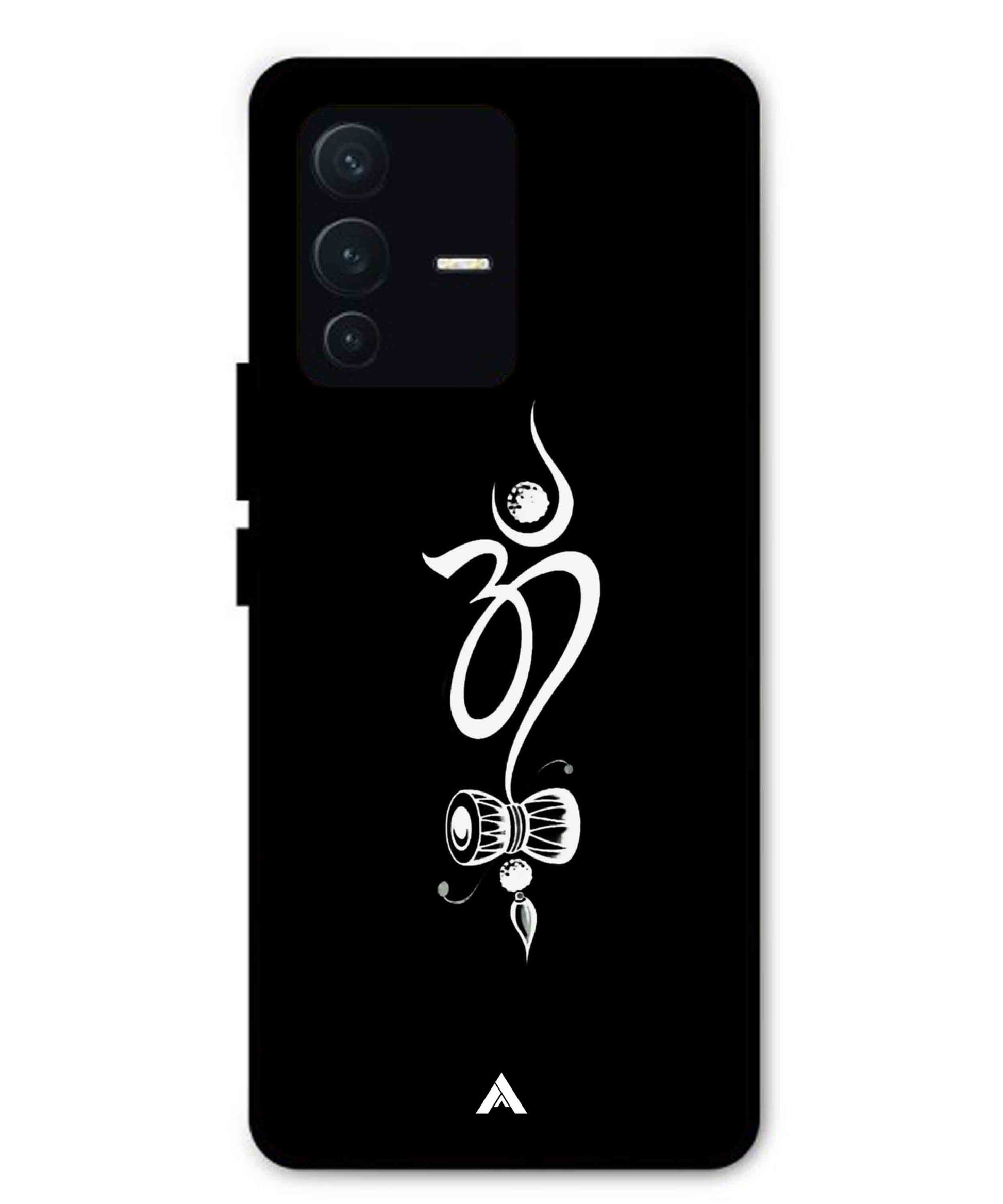 Om Namah Shivay Metal Back Cover Phone Case for Vivo v23 Pro