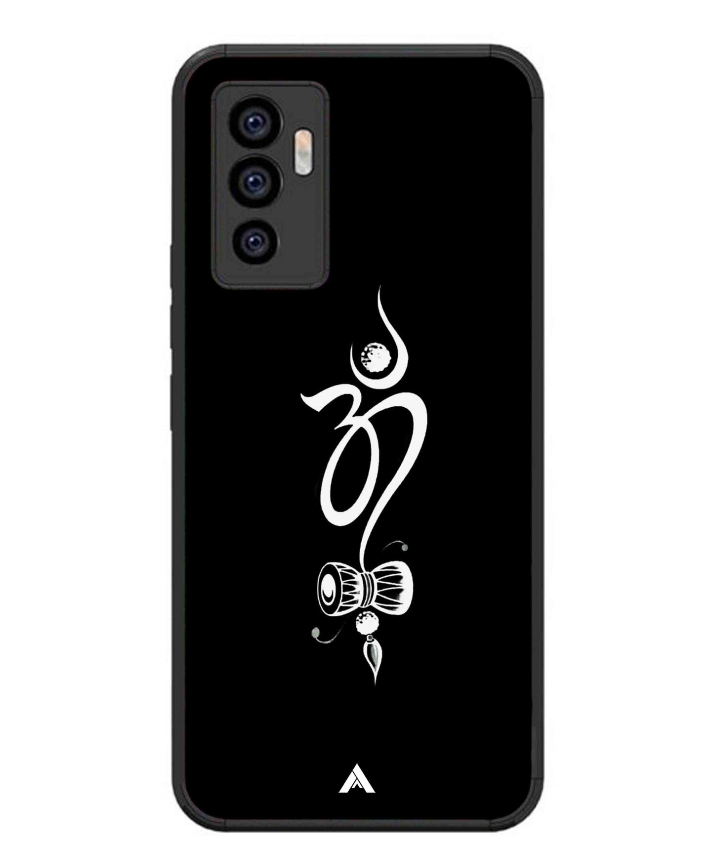 Om Namah Shivay Metal Back Cover Phone Case for Vivo v23e
