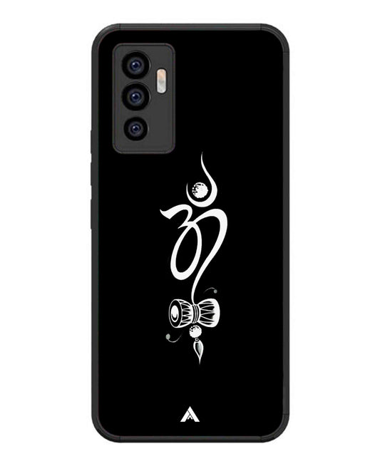 Om Namah Shivay Metal Back Cover Phone Case for Vivo v23e