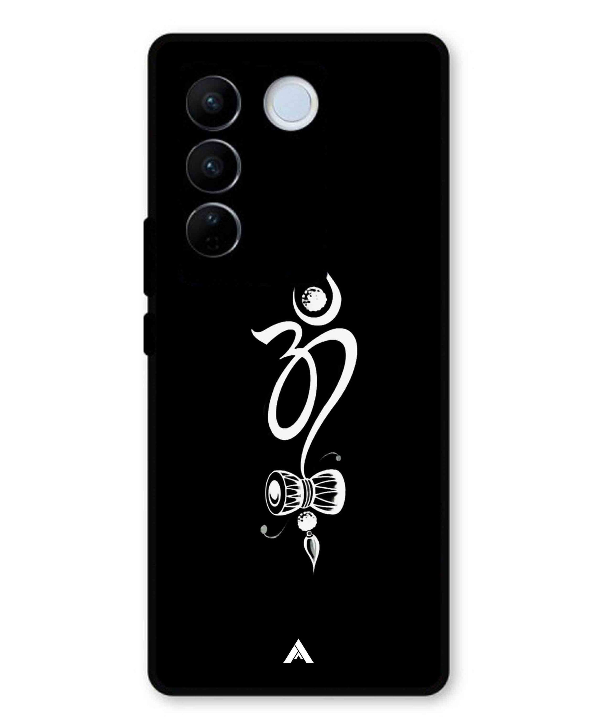 Om Namah Shivay Metal Back Cover Phone Case for Vivo v27 Pro