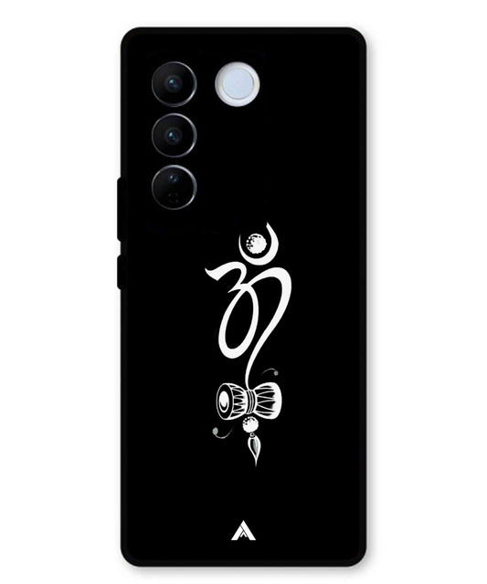 Om Namah Shivay Metal Back Cover Phone Case for Vivo v27 Pro