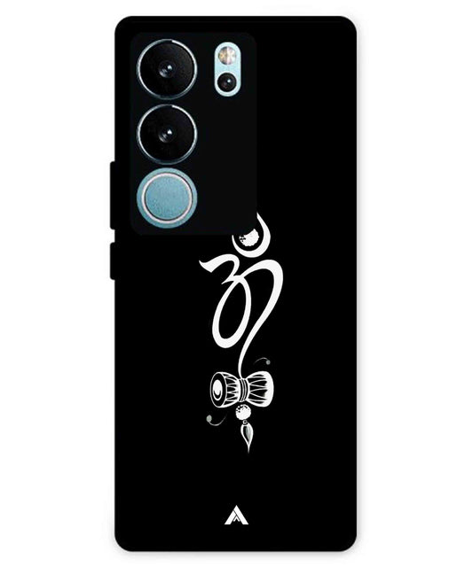 Om Namah Shivay Metal Back Cover Phone Case for Vivo v29 Pro