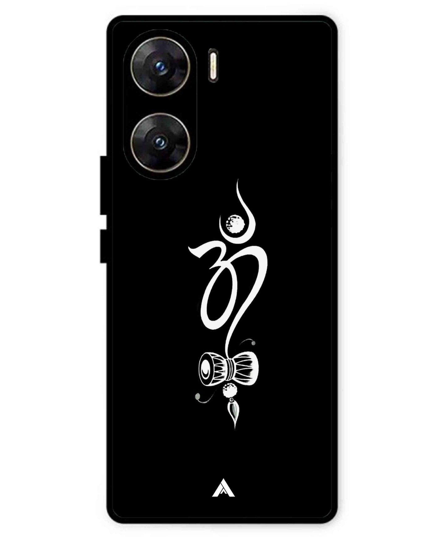 Om Namah Shivay Metal Back Cover Phone Case for Vivo v29e