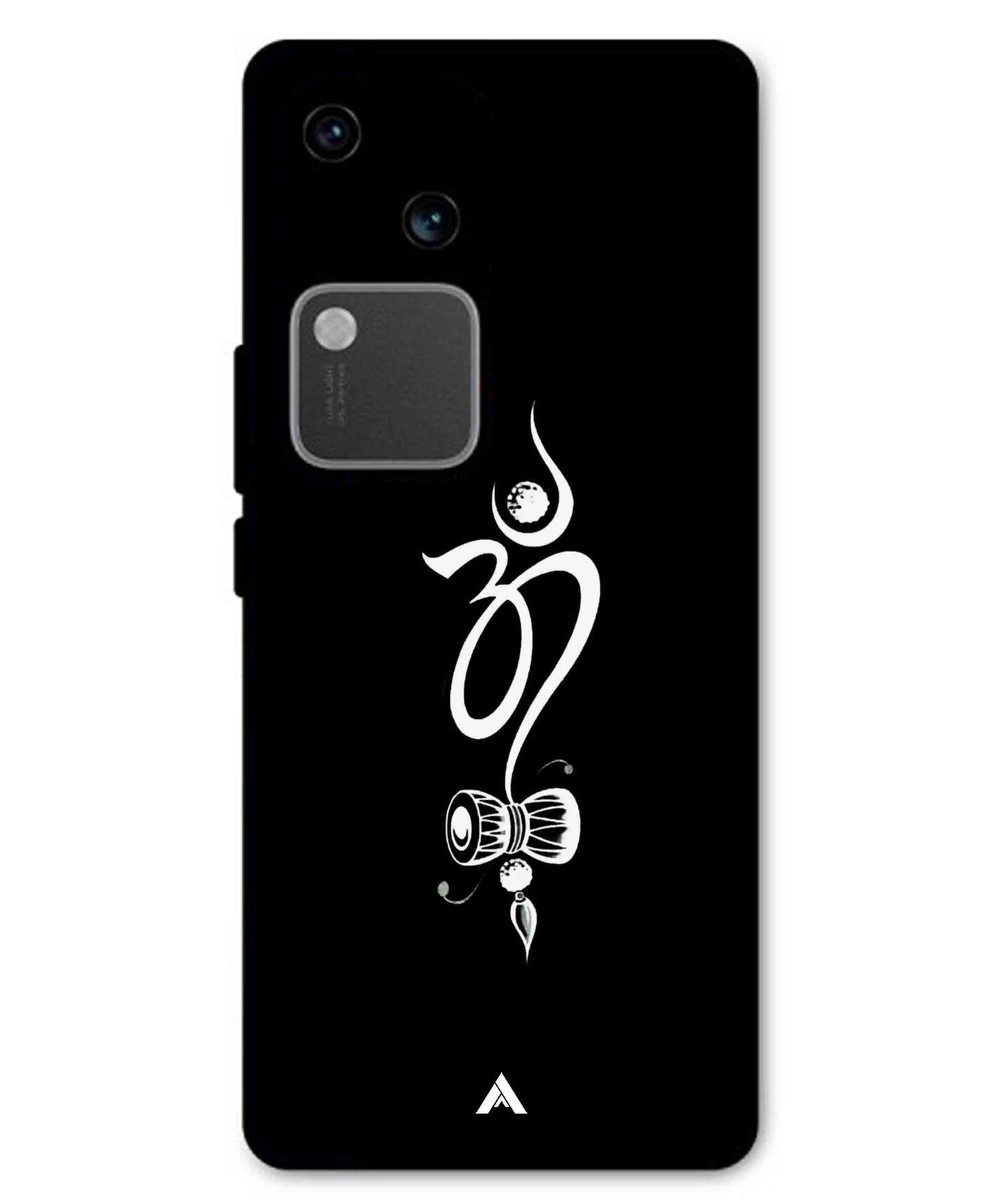Om Namah Shivay Metal Back Cover Phone Case for Vivo v30