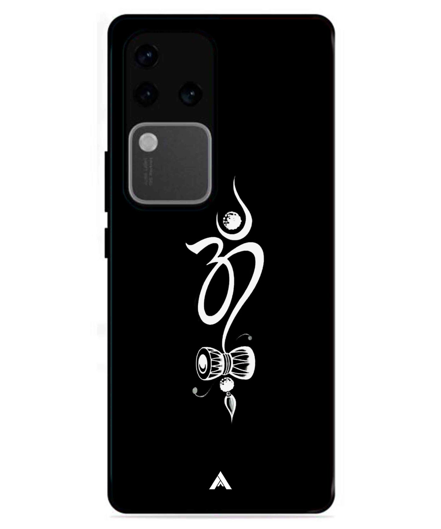 Om Namah Shivay Metal Back Cover Phone Case for Vivo v30 Pro