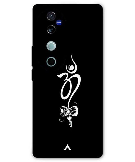 Om Namah Shivay Metal Back Cover Phone Case for Vivo v40