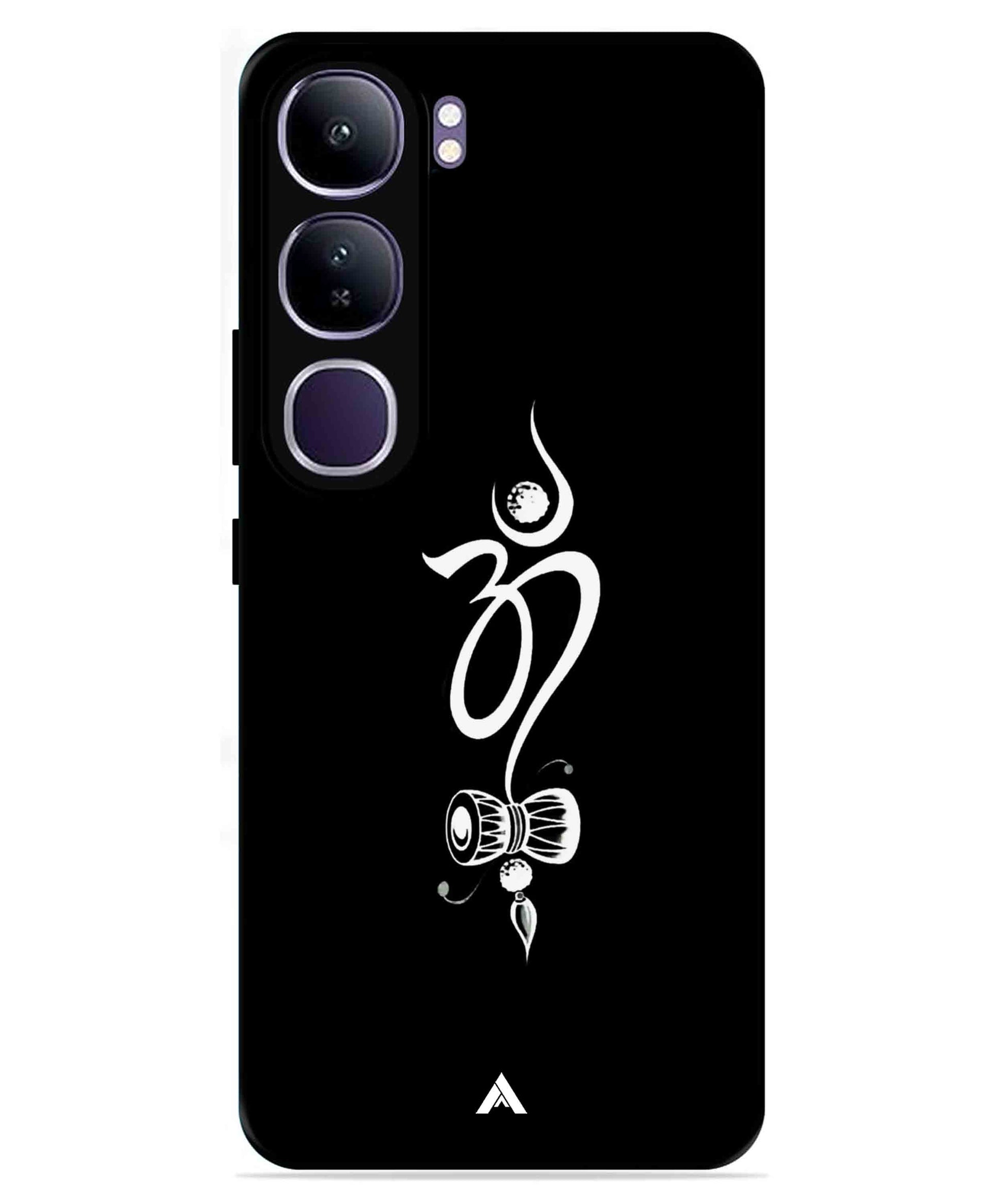 Om Namah Shivay Metal Back Cover Phone Case for Vivo v40 Lite