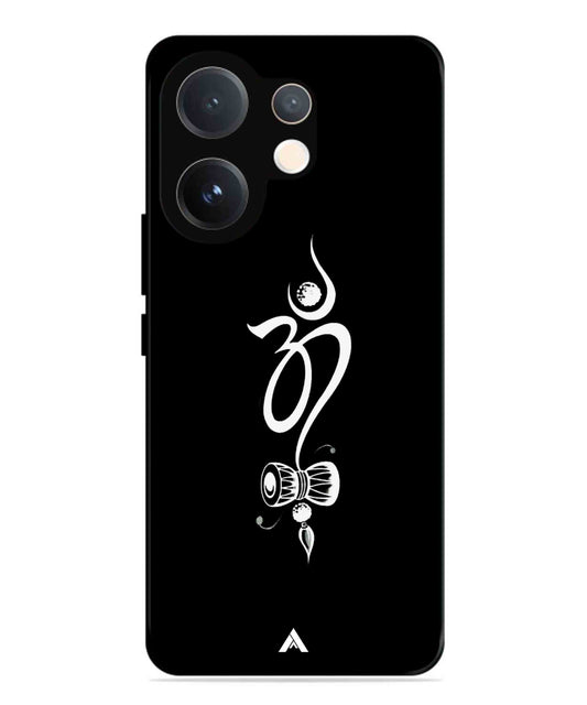 Om Namah Shivay Metal Back Cover Phone Case for Vivo v60