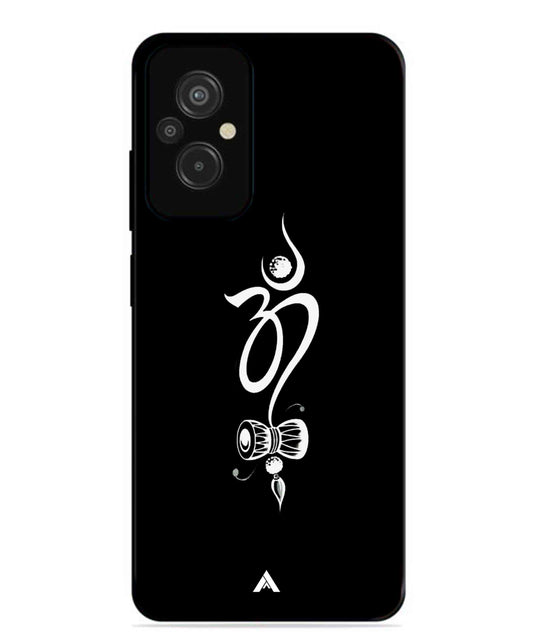 Om Namah Shivay Metal Back Cover Phone Case for Xiaomi Redmi 11 Prime 4G