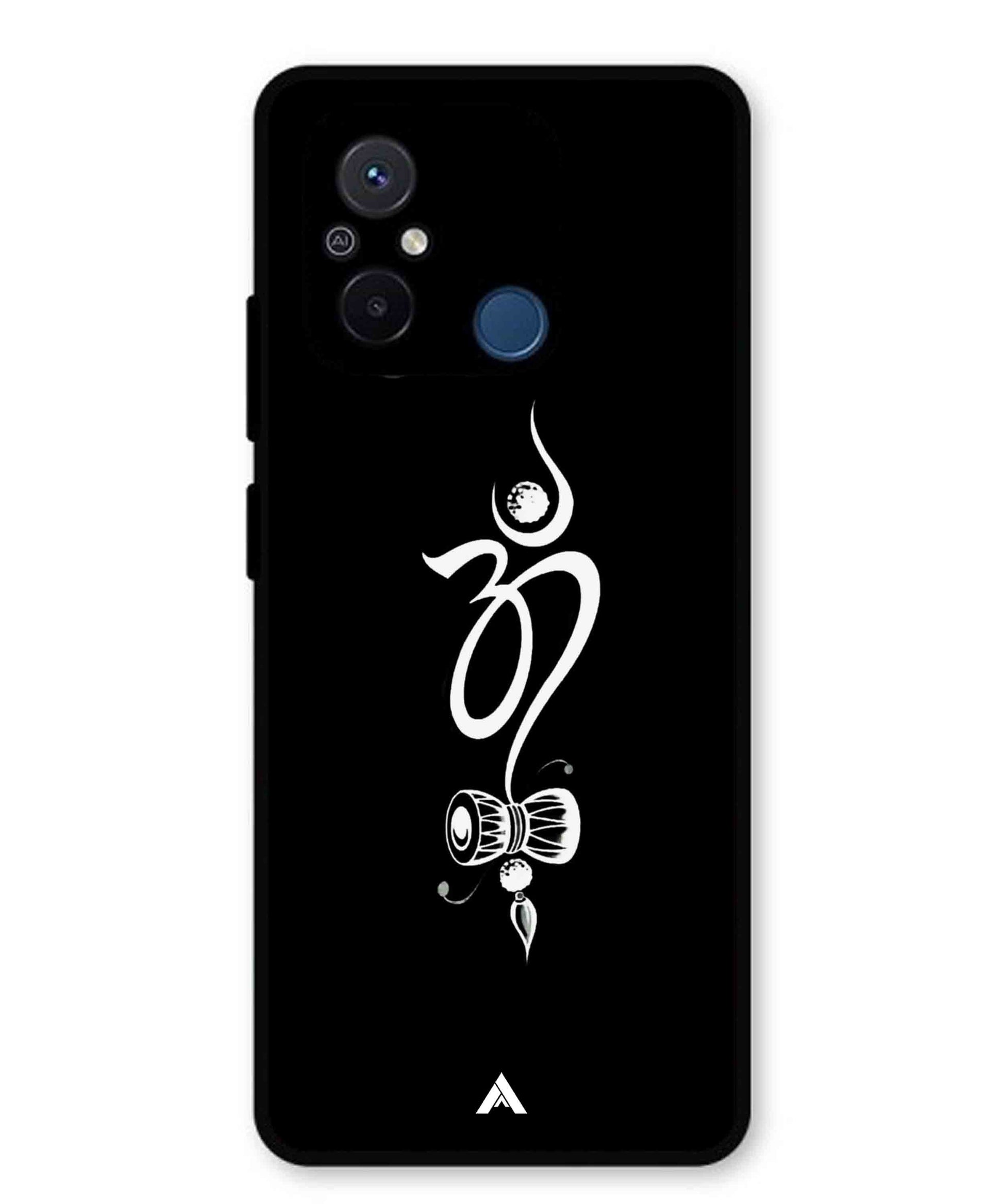 Om Namah Shivay Metal Back Cover Phone Case for Xiaomi Redmi 12C