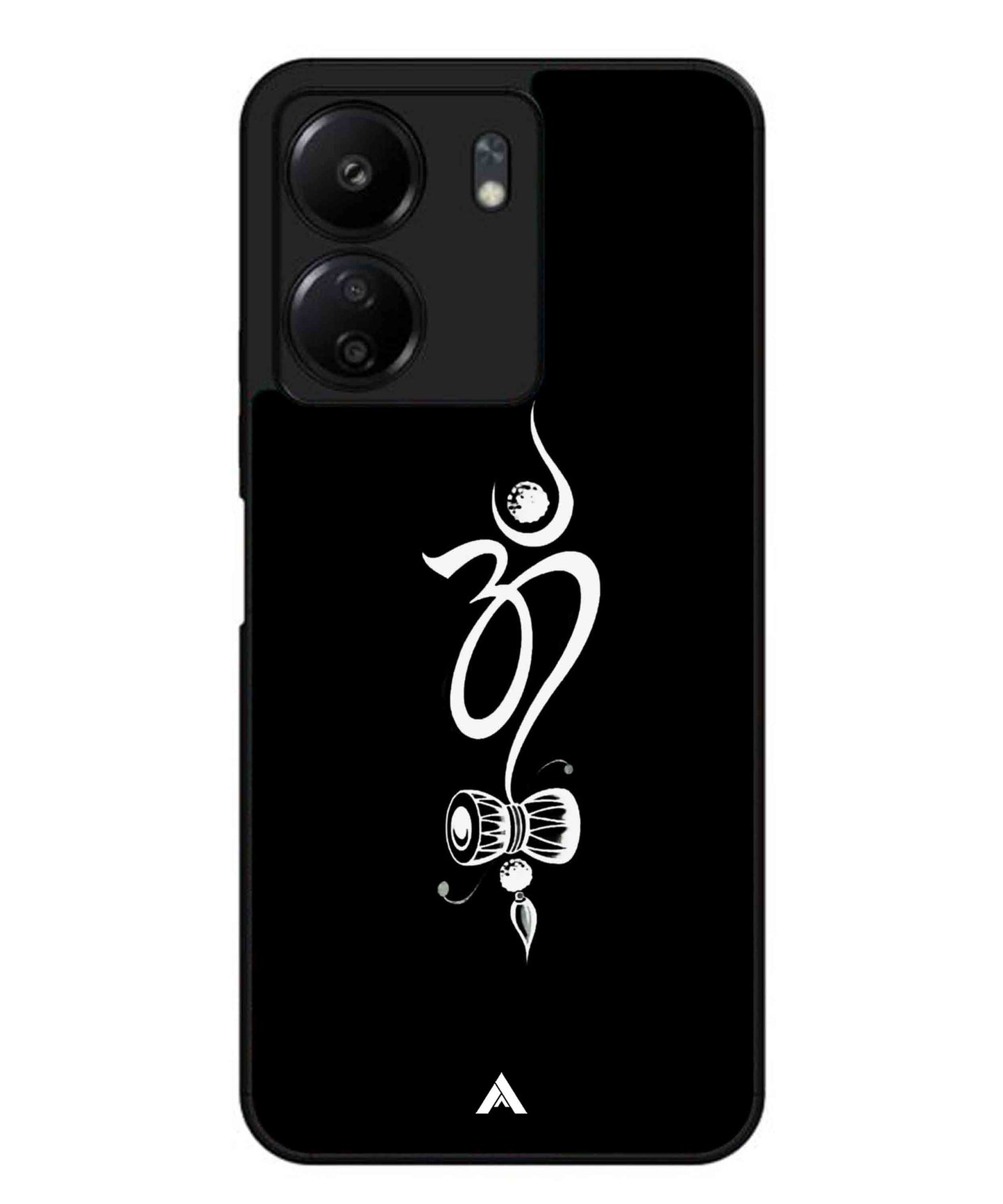Om Namah Shivay Metal Back Cover Phone Case for Xiaomi Redmi 13C 4G