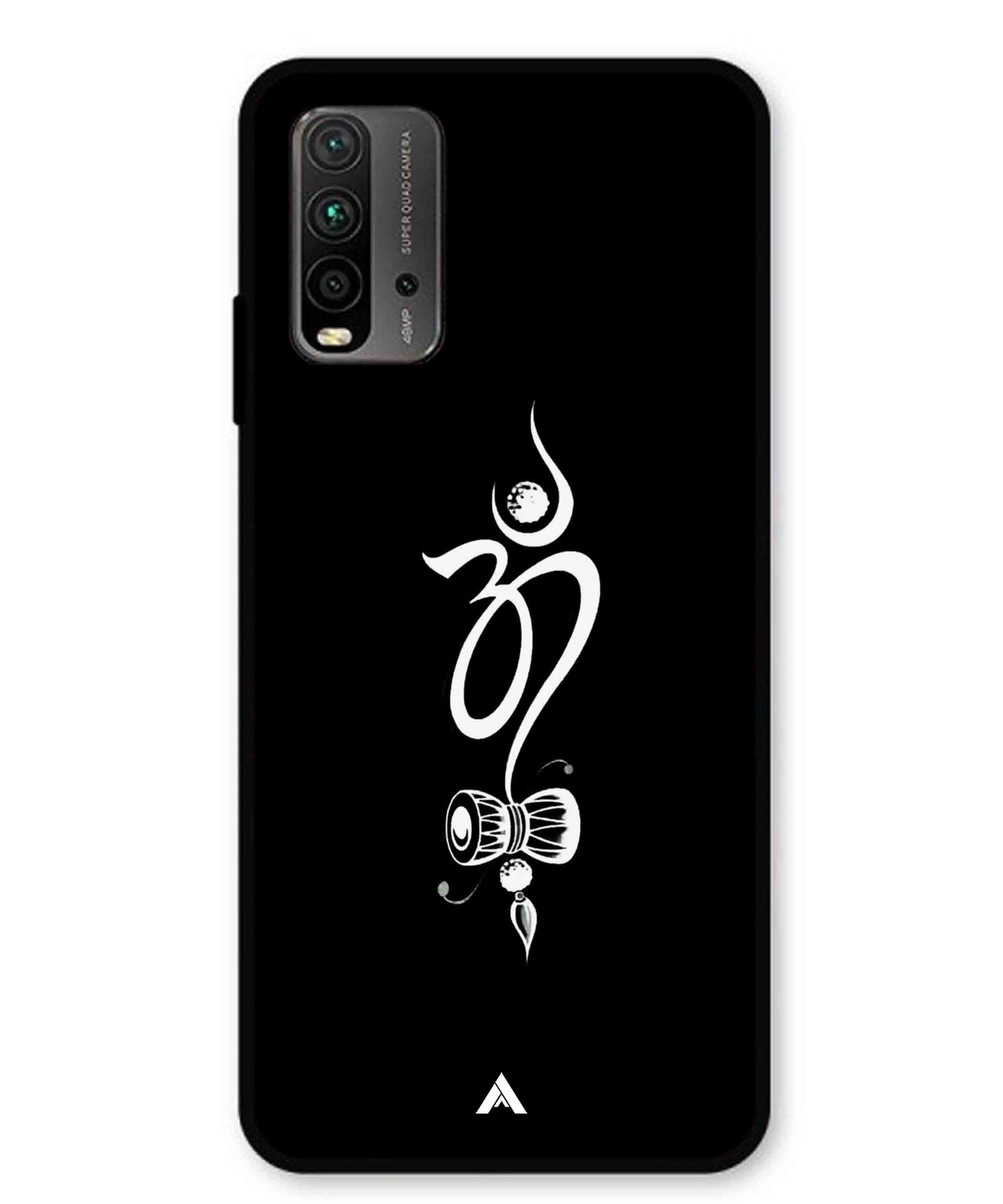 Om Namah Shivay Metal Back Cover Phone Case for Xiaomi Redmi 9 Power