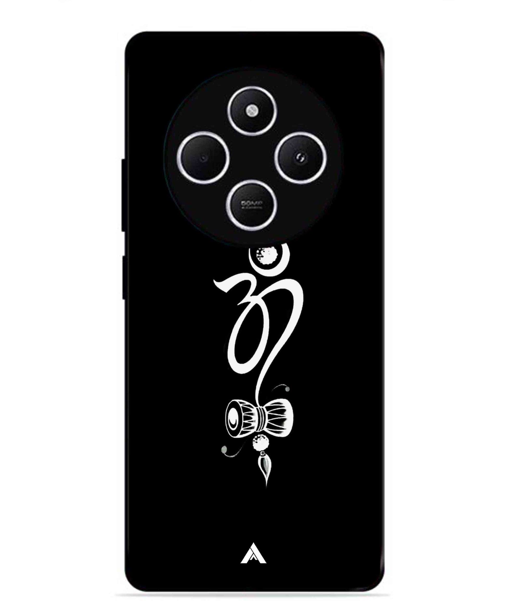 Om Namah Shivay Metal Back Cover Phone Case for Xiaomi Redmi A4