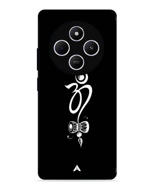 Om Namah Shivay Metal Back Cover Phone Case for Xiaomi Redmi A4