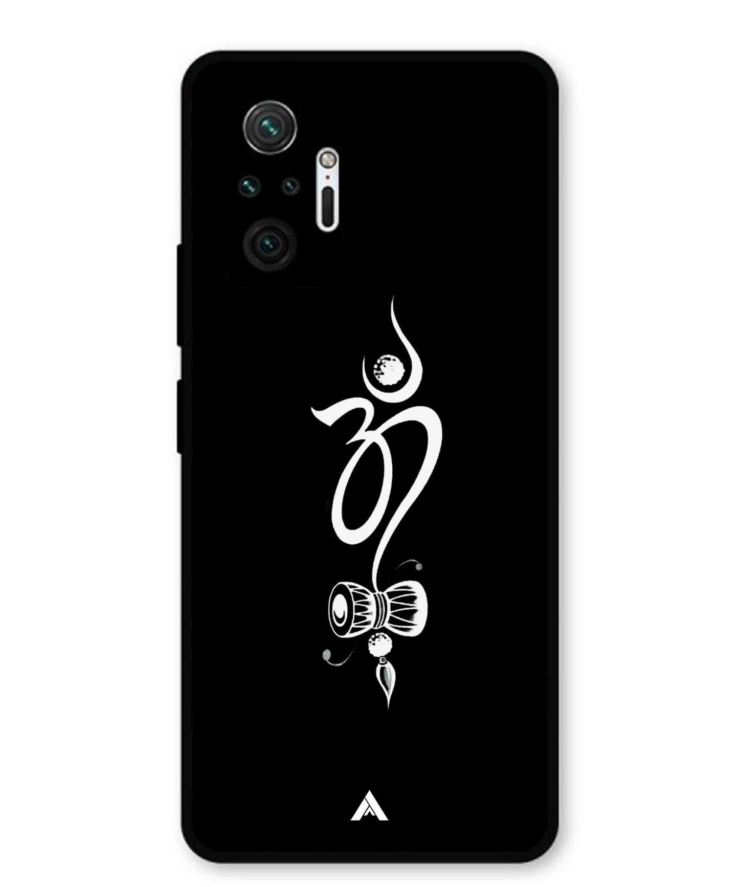 Om Namah Shivay Metal Back Cover Phone Case for Xiaomi Redmi Note 10 Lite
