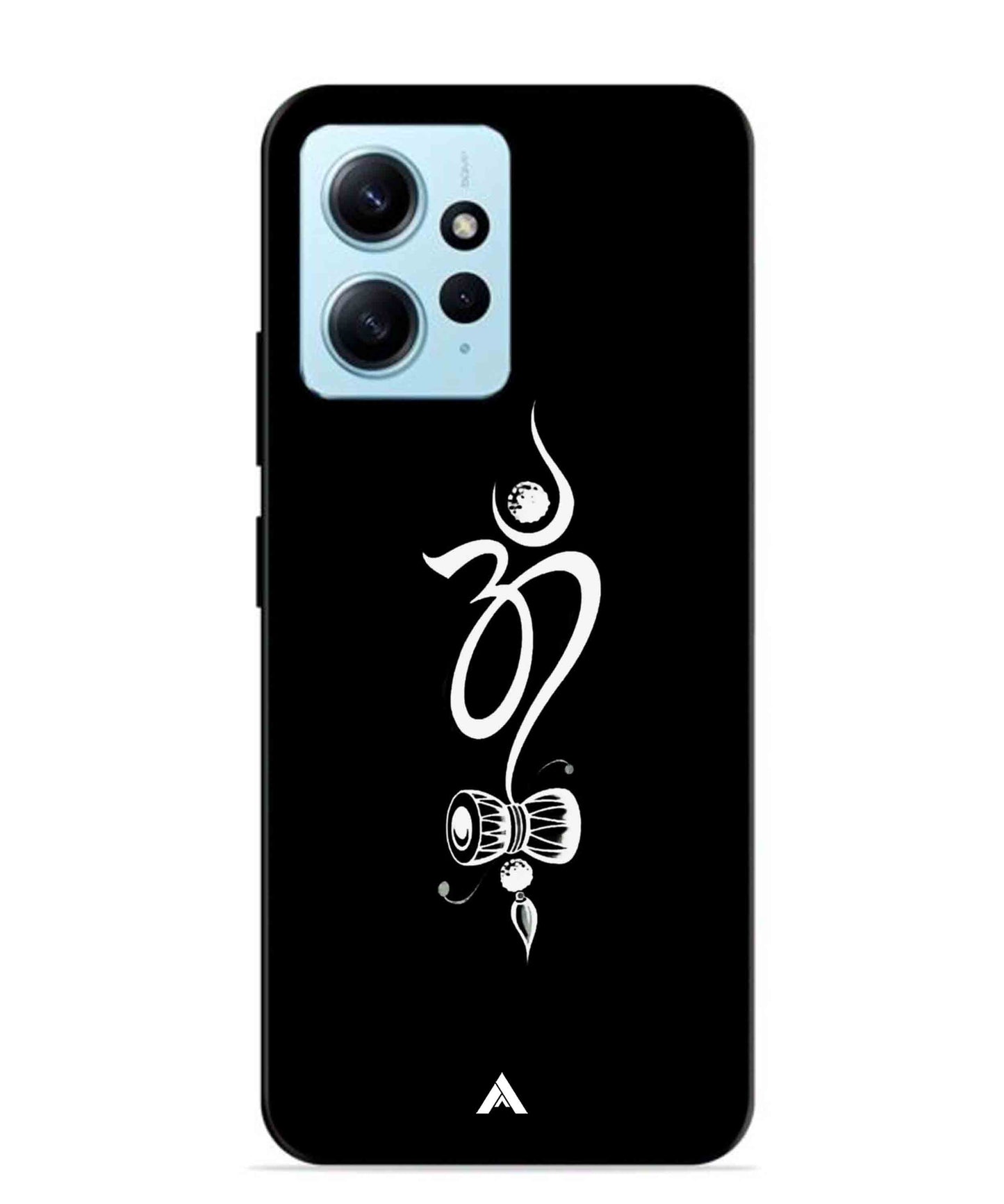 Om Namah Shivay Metal Back Cover Phone Case for Xiaomi Redmi Note 12 4G