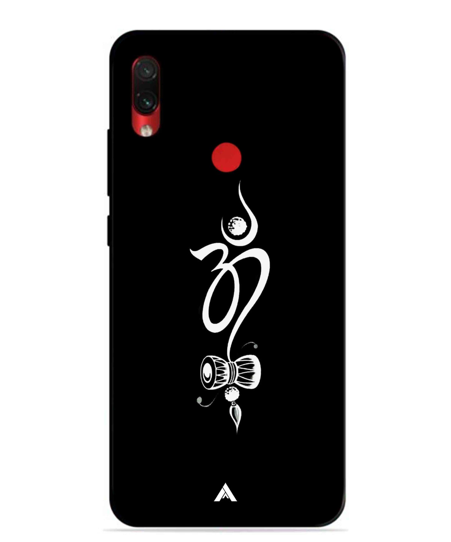 Om Namah Shivay Metal Back Cover Phone Case for Xiaomi Redmi Note 7 Pro