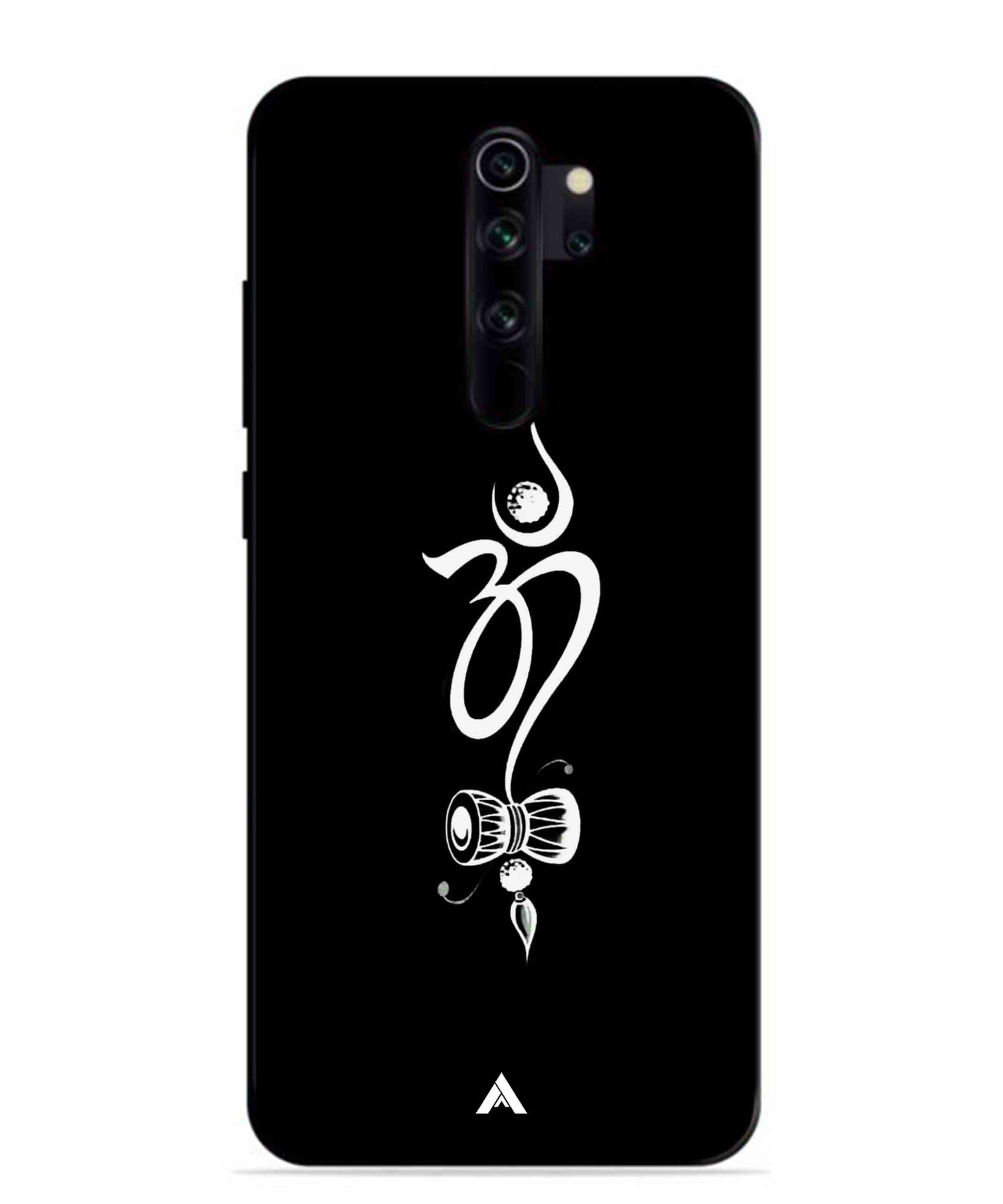 Om Namah Shivay Metal Back Cover Phone Case for Xiaomi Redmi Note 8 Pro