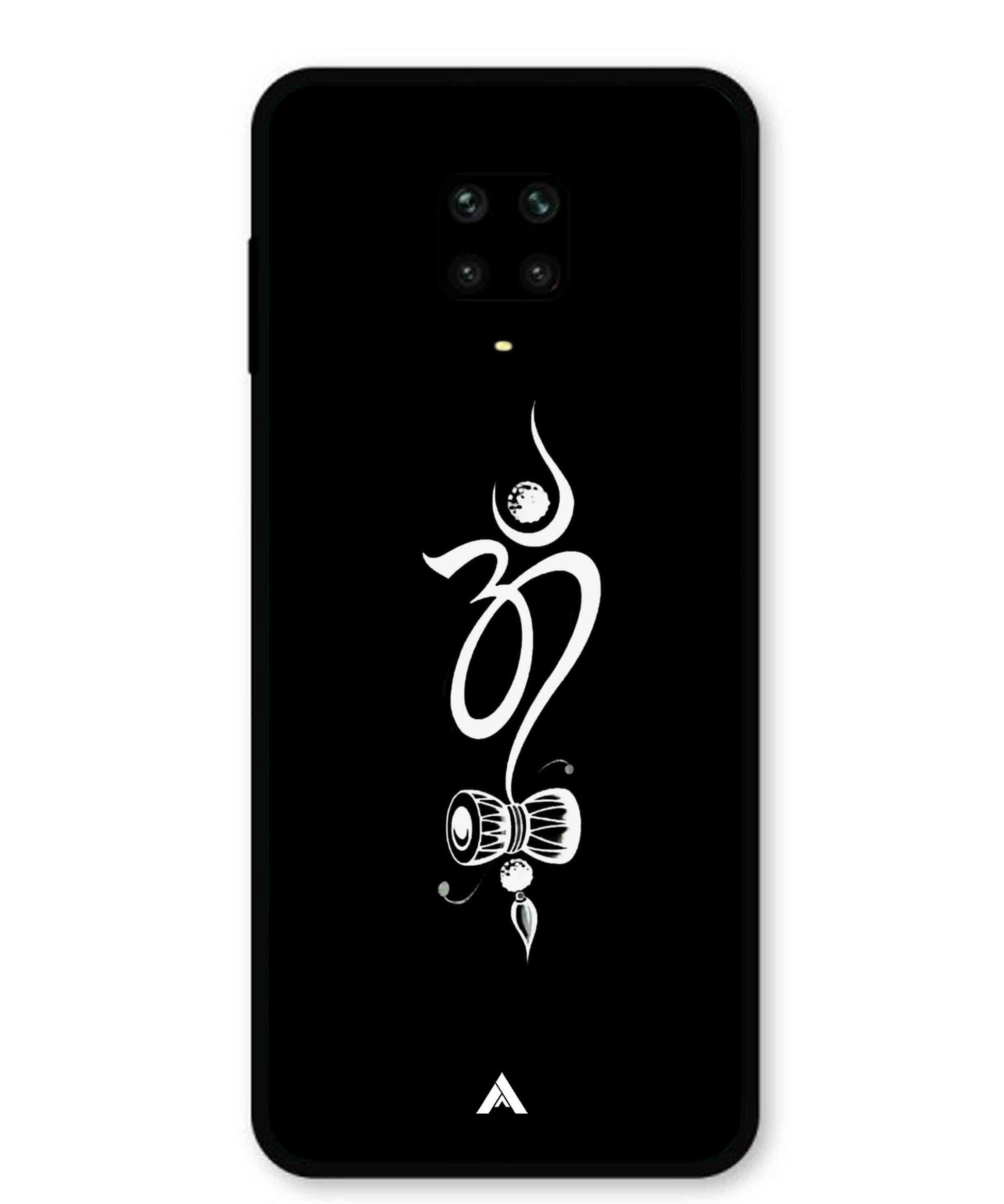 Om Namah Shivay Metal Back Cover Phone Case for Xiaomi Redmi Note 9 Pro