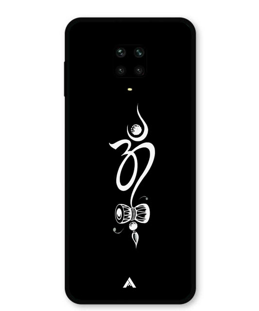 Om Namah Shivay Metal Back Cover Phone Case for Xiaomi Redmi Note 9 Pro