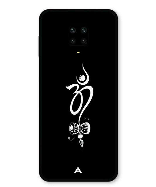 Om Namah Shivay Metal Back Cover Phone Case for Xiaomi Redmi Note 9 Pro Max