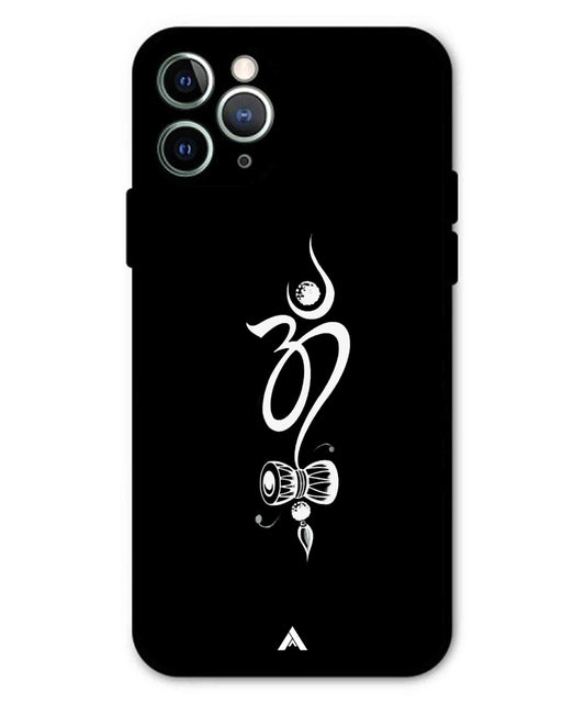 Om Namah Shivay Metal Back Cover Phone Case for iPhone 11 Pro Max