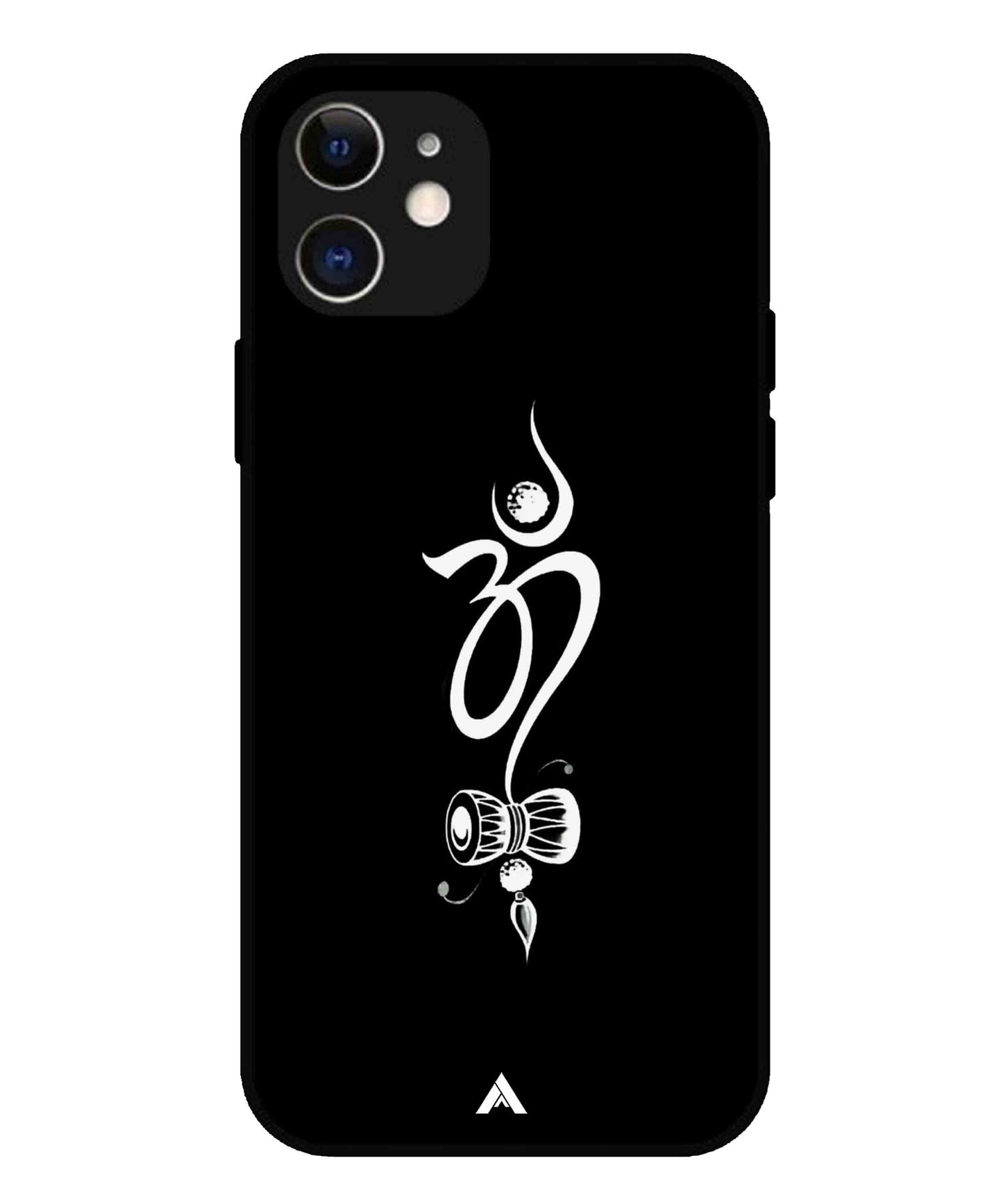 Om Namah Shivay Metal Back Cover Phone Case for iPhone 12
