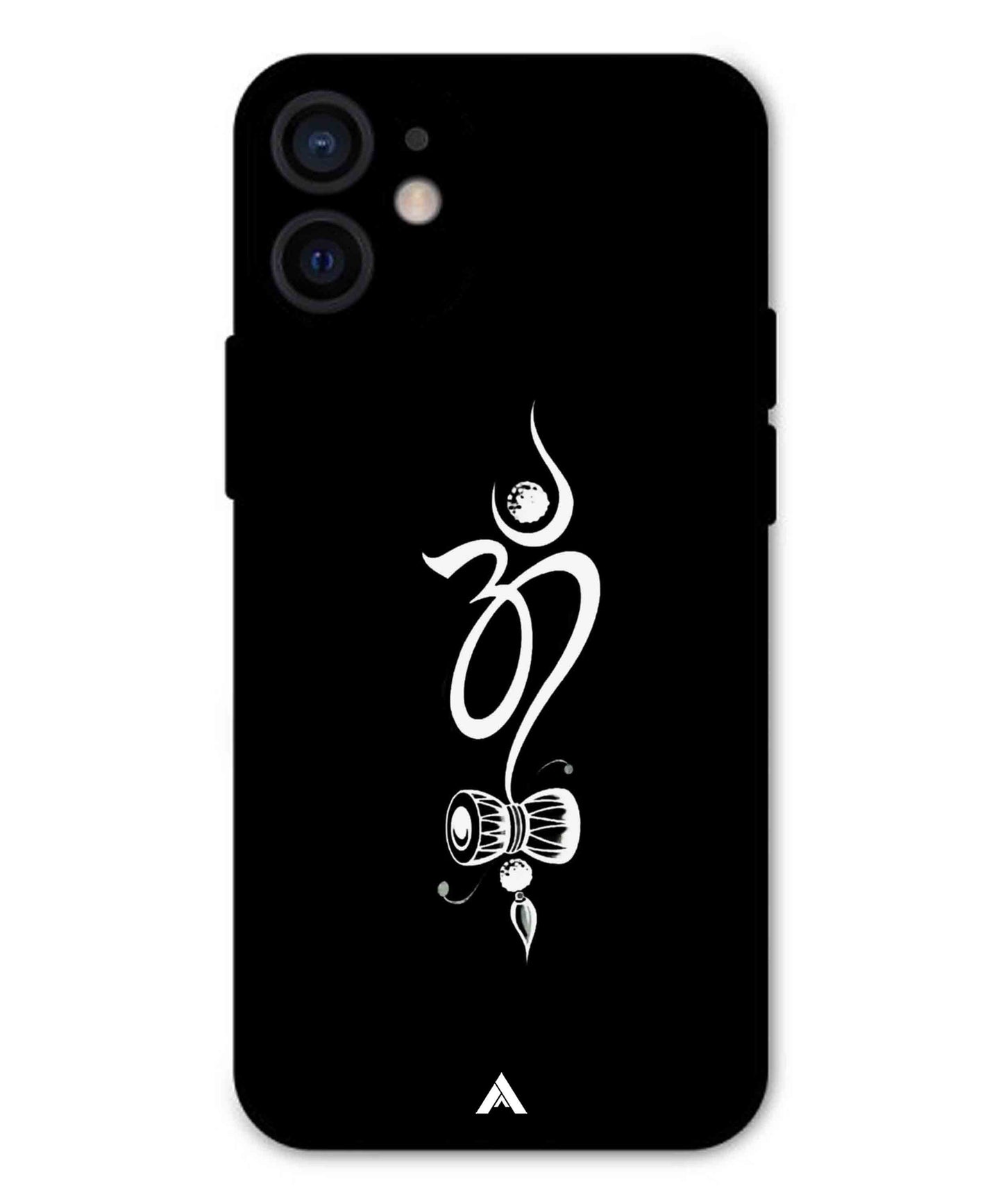 Om Namah Shivay Metal Back Cover Phone Case for iPhone 12 Mini