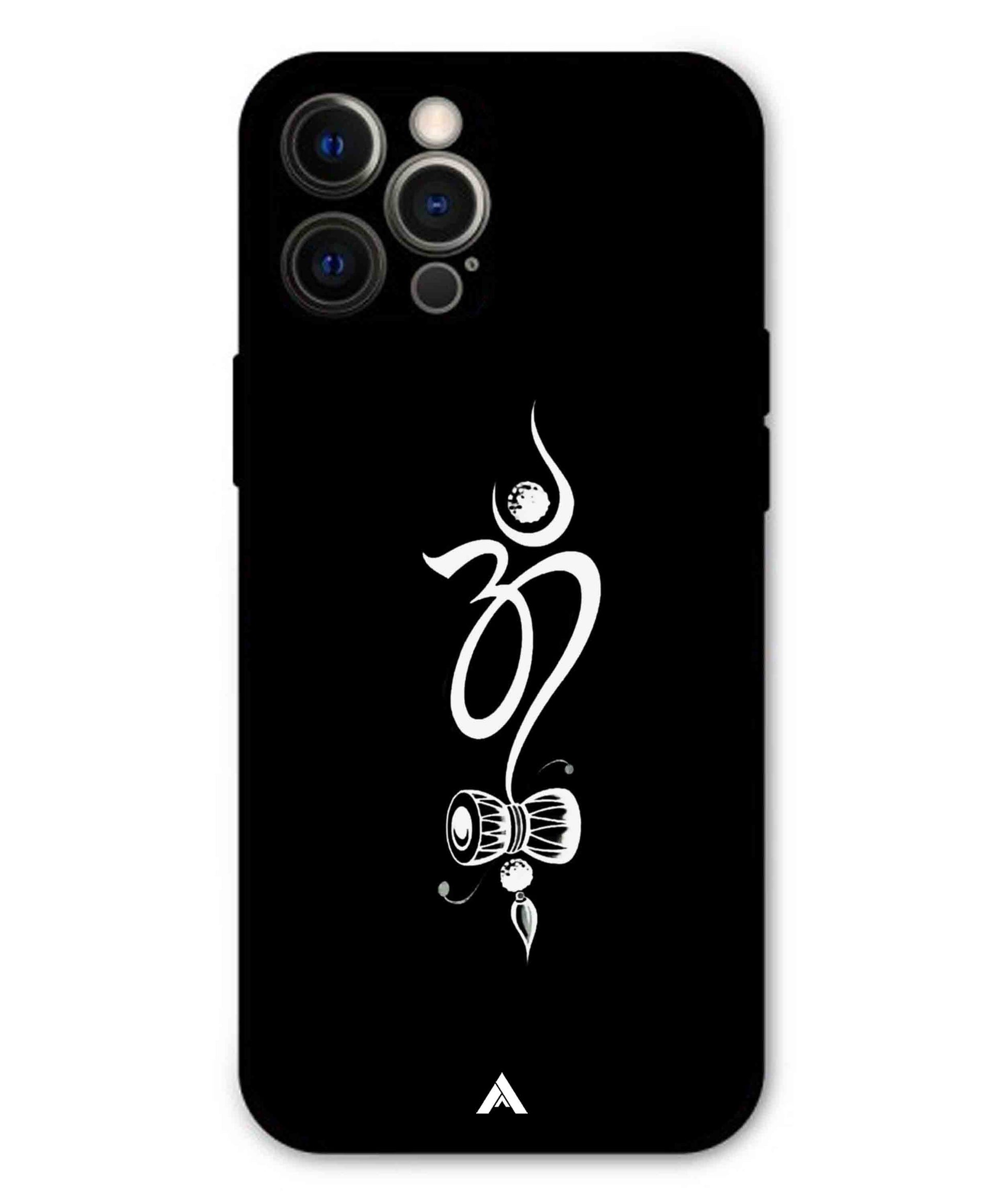 Om Namah Shivay Metal Back Cover Phone Case for iPhone 12 Pro Max