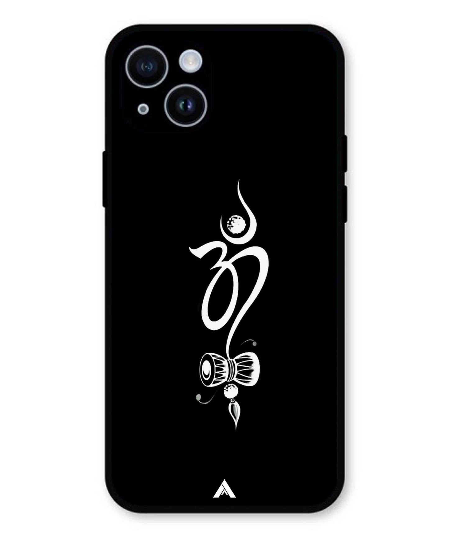 Om Namah Shivay Metal Back Cover Phone Case for iPhone 14 Plus