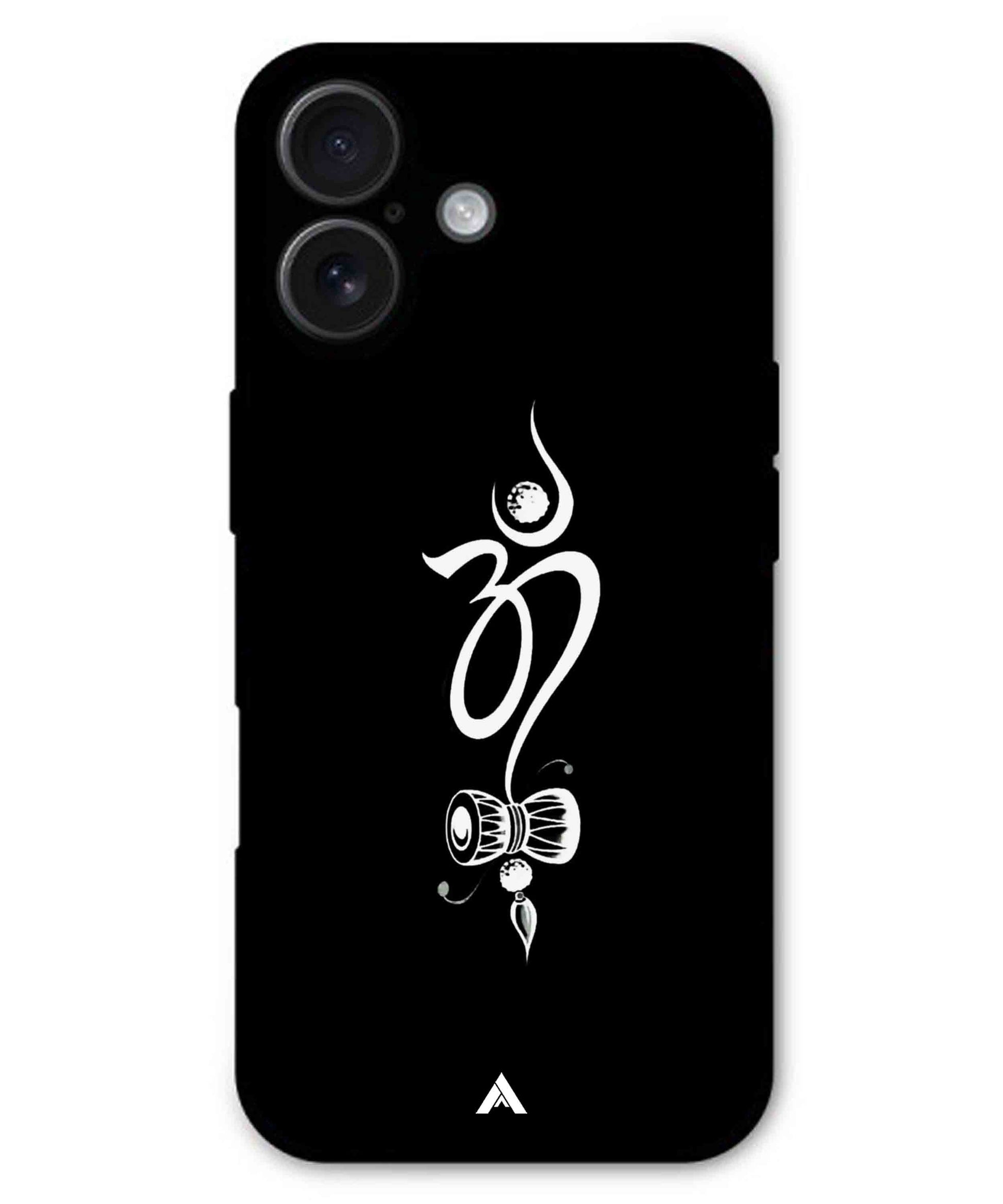 Om Namah Shivay Metal Back Cover Phone Case for iPhone 16 Plus