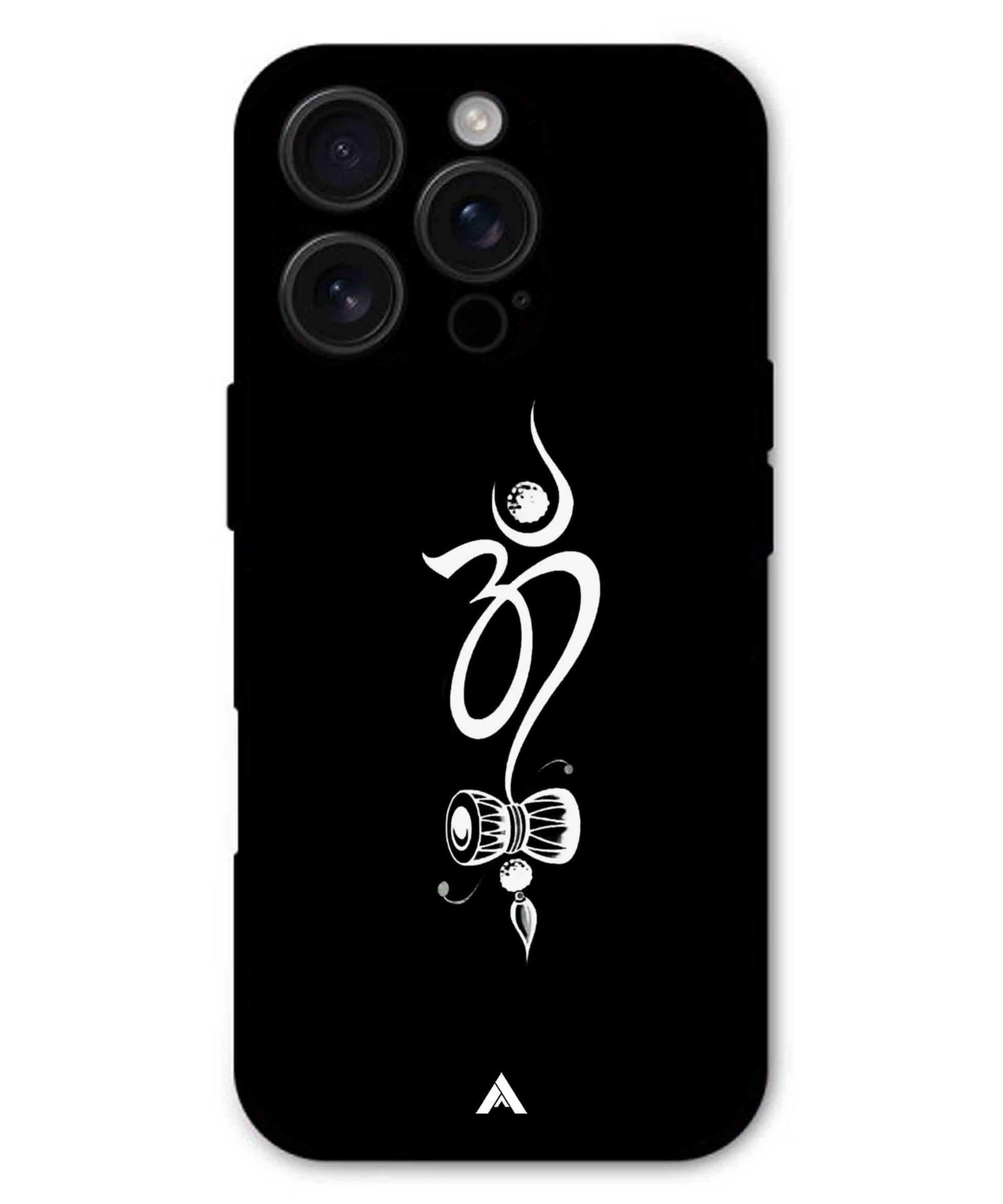 Om Namah Shivay Metal Back Cover Phone Case for iPhone 16 Pro