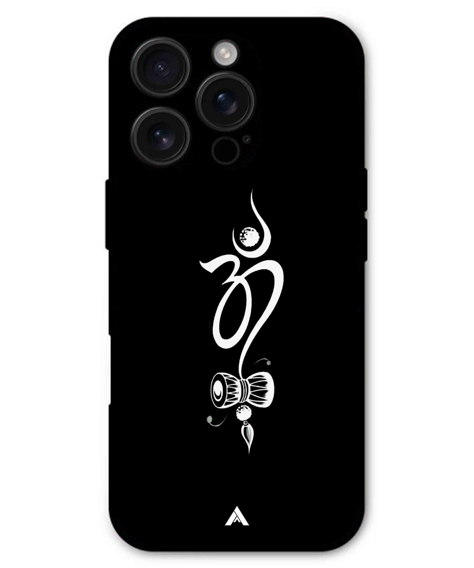 Om Namah Shivay Metal Back Cover Phone Case for iPhone 16 ProMax