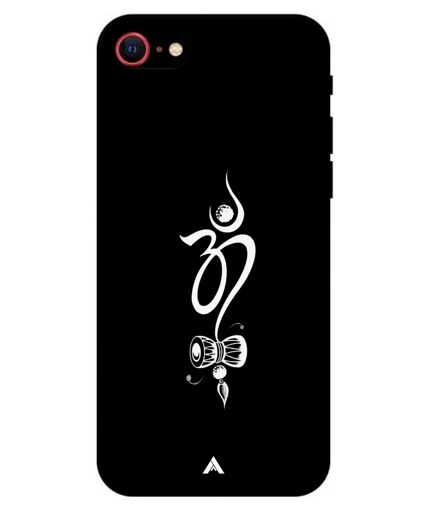 Om Namah Shivay Metal Back Cover Phone Case for iPhone 8