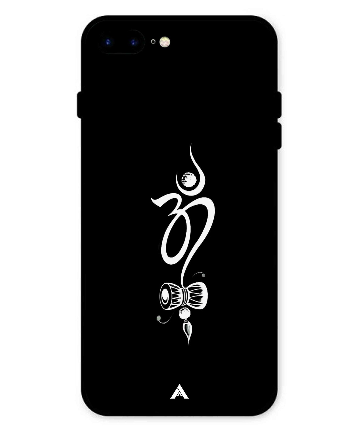 Om Namah Shivay Metal Back Cover Phone Case for iPhone 8 Plus