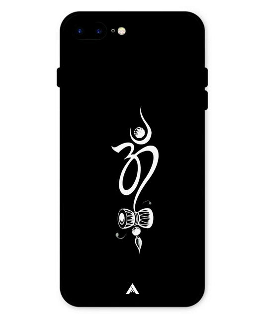 Om Namah Shivay Metal Back Cover Phone Case for iPhone 8 Plus