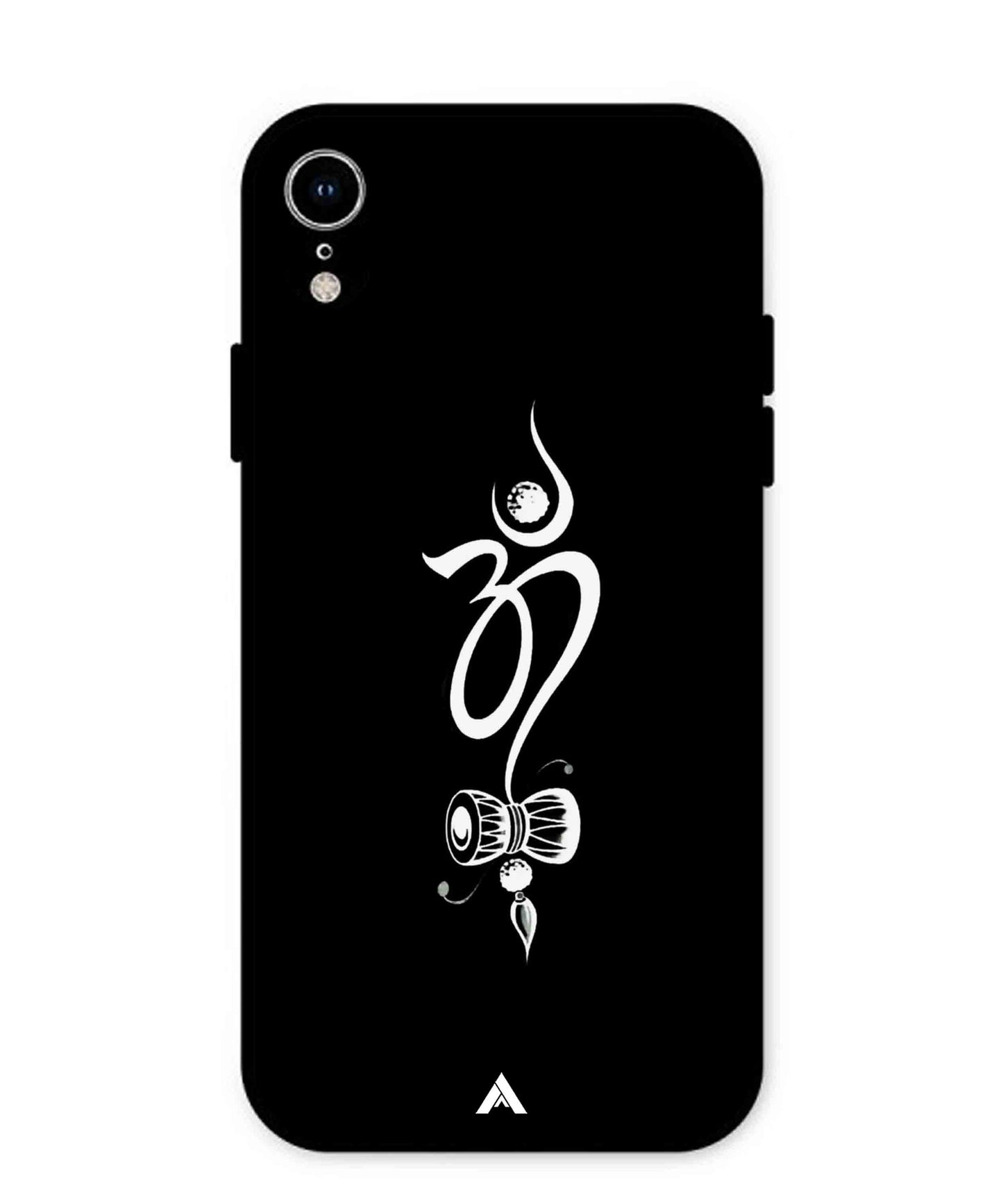 Om Namah Shivay Metal Back Cover Phone Case for iPhone Xr