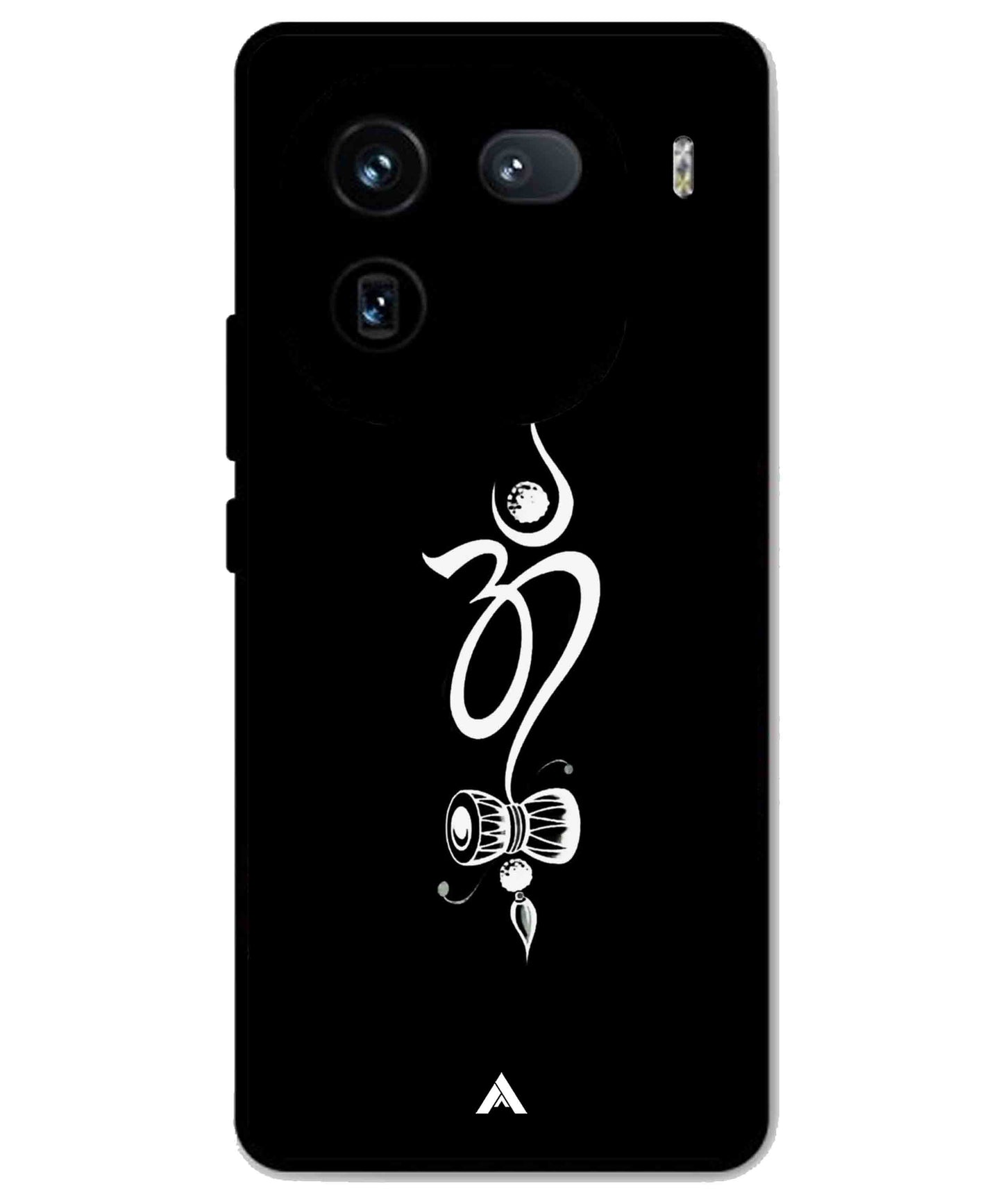 Om Namah Shivay Metal Back Cover Phone Case for iQOO 12