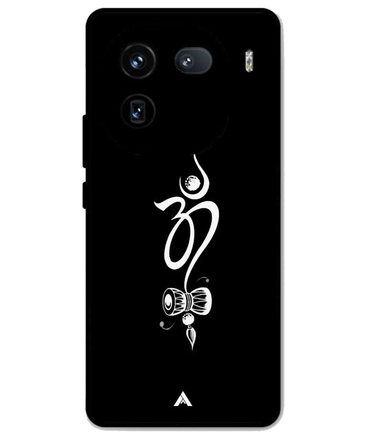 Om Namah Shivay Metal Back Cover Phone Case for iQOO 12