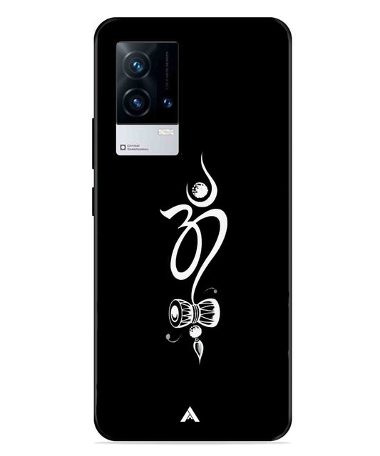 Om Namah Shivay Metal Back Cover Phone Case for iQOO 8