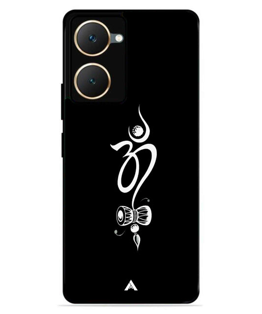 Om Namah Shivay Metal Back Cover Phone Case for iQOO Z9 Lite