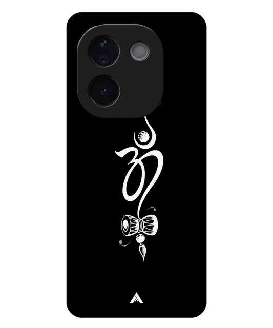 Om Namah Shivay Metal Back Cover Phone Case for iQOO Z9s Pro